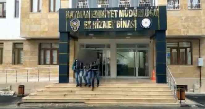 Batman’da hırsızlık şüphelisi tutuklandı