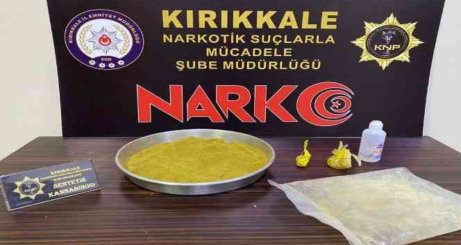 Kırıkkale’de uyuşturucu operasyonu: 2 tutuklama