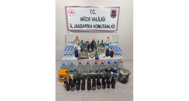 Niğde’de kaçak içki operasyonu: 6 gözaltı