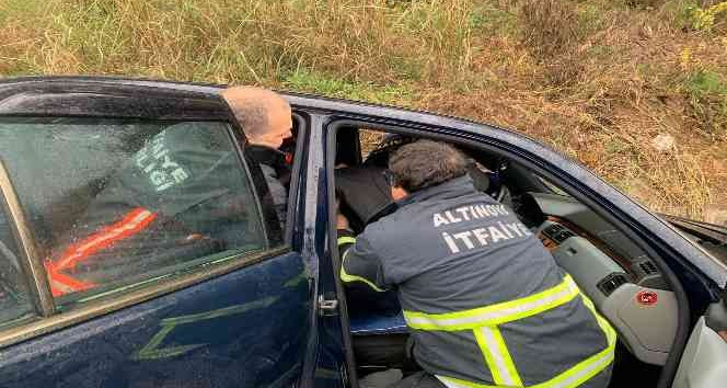 Yalova’da trafik kazası: 2 yaralı