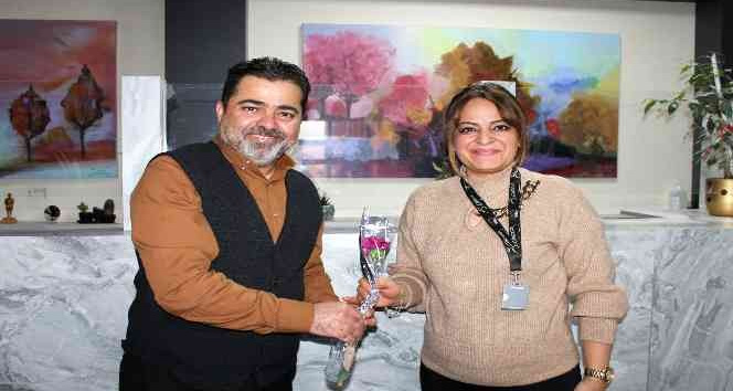 GAÜN Hastanesi’nde Tıbbi Sekreterler günü unutulmadı