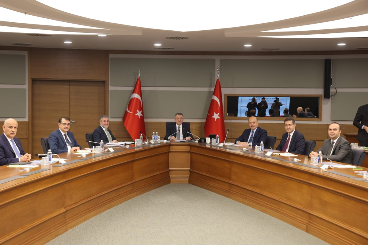 Ekonomi Koordinasyon Kurulu Cumhurbaşkanı Yardımcısı Oktay başkanlığında toplandı