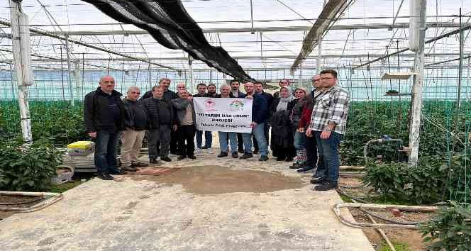 "İyi Tarım Has Ürün" projesi teknik gezisi gerçekleştirildi
