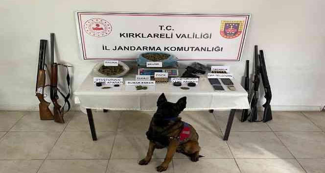 Kırklareli’de uyuşturucu ticareti yaptığı iddia edilen 3 şüpheli yakalandı