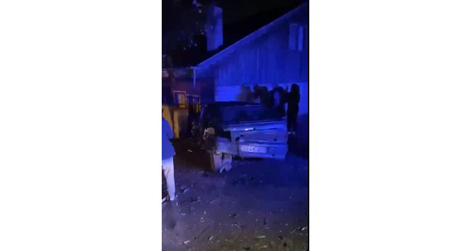Radar Caddesi’nde maddi hasarlı kaza