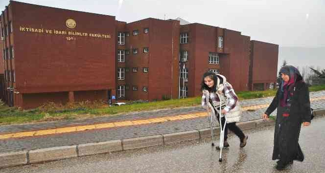 Kaymakam olma hayali ile engelleri aşıyor