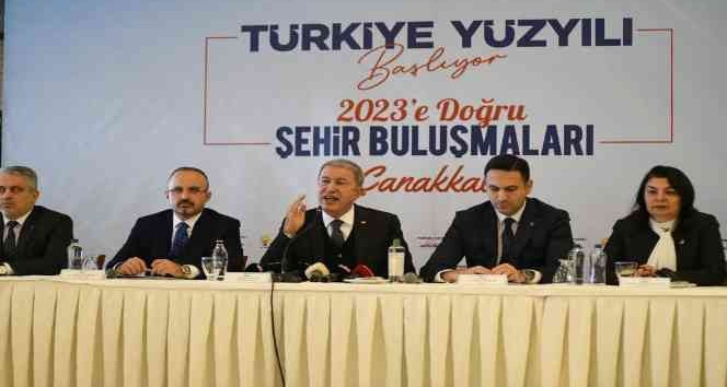 Milli Savunma Bakanı Hulusi Akar’dan Amerika ve Yunanistan’a uyarı