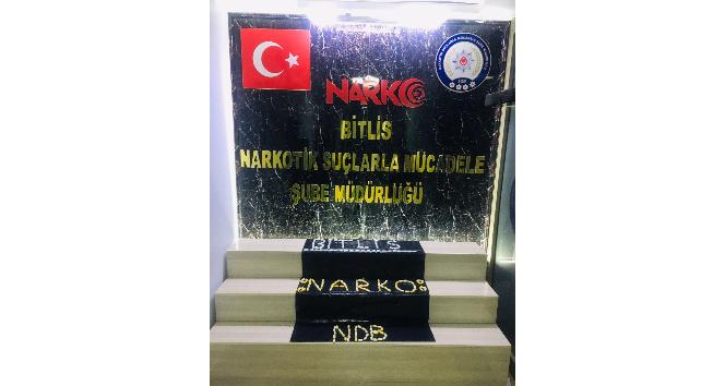 Bitlis’te 1 kilo 194 gram Metanfetamin ele geçirildi