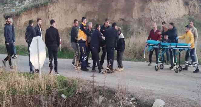 Batman’da otomobil tarlaya uçtu: 4 yaralı