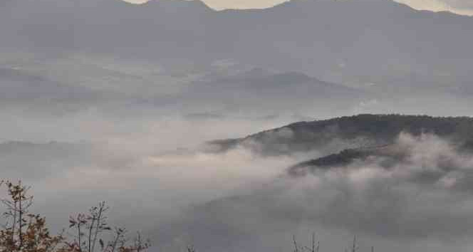 Mudurnu’da sis manzarası