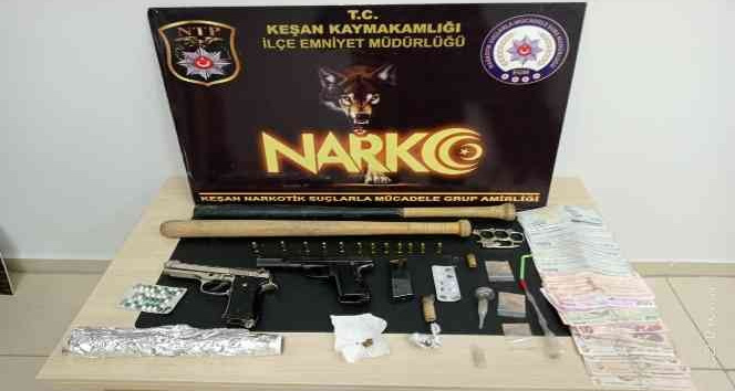 Keşan’da 6 adrese ’torbacı’ operasyonu