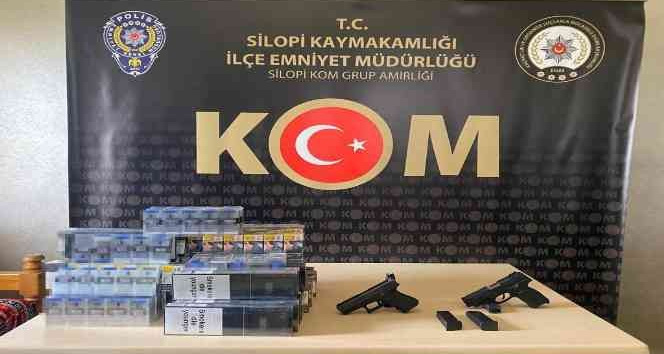 Şırnak’ta kaçakçılık ve asayiş operasyonu: 44 gözaltı