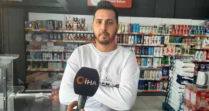 Silahlı soyguncu dehşetini yaşayan market çalışanı konuştu