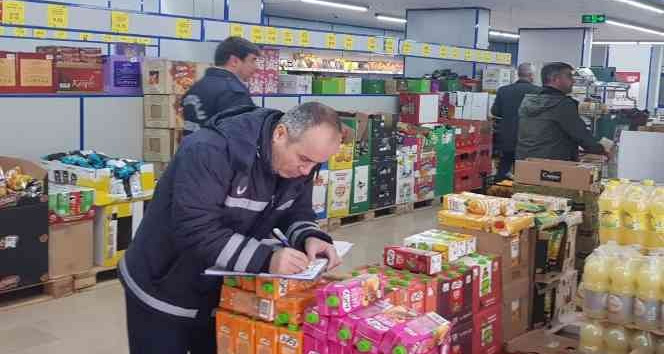 Mardin’de denetimlerde 2 zincir marketin ruhsatı bulunmadı