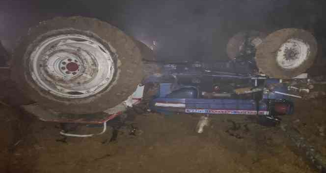 Yeni aldığı traktörün altında kalan 3 çocuk babası şahıs hayatını kaybetti