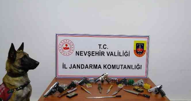 Cephanelik değil, şüpheli şahsın evi