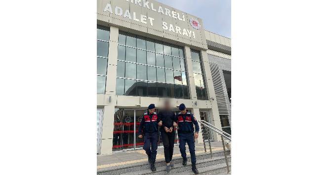 Kırklareli’nde kesinleşmiş hapis cezası bulunan şüpheli yakalandı