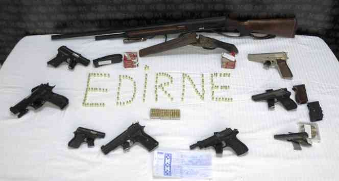 Edirne’de organize suç örgütüne yönelik operasyon: 10 gözaltı