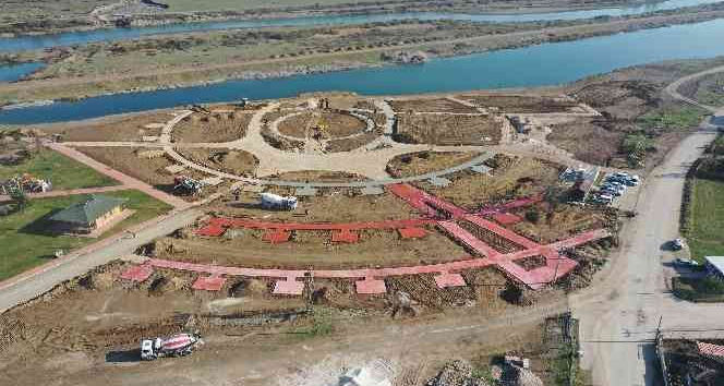 Park vadi millet bahçesi olarak şekilleniyor