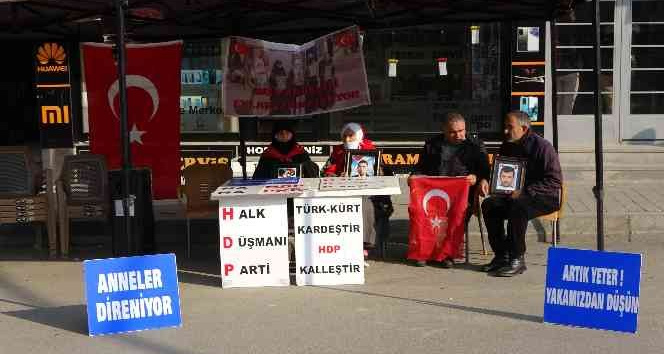 Muş’ta ailelerin HDP önündeki evlat nöbeti sürüyor