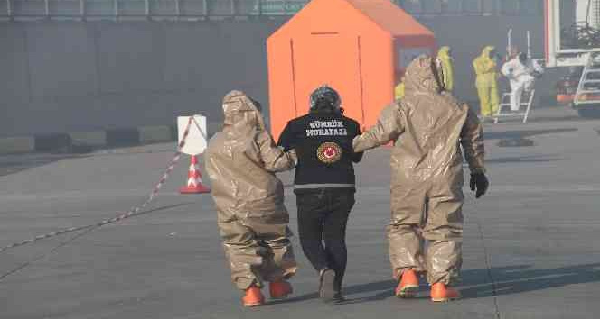 Şırnak’ta nefes kesen KBRN tatbikatı