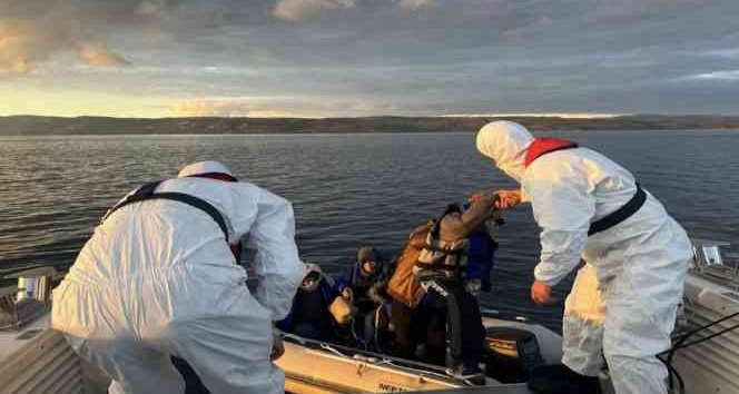 Ayvacık açıklarında 6 kaçak göçmen yakalandı
