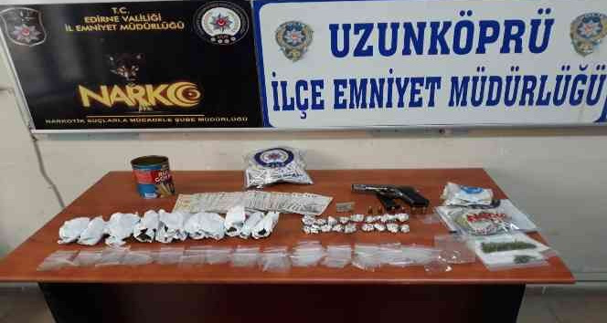 Uzunköprü’de uyuşturucu operasyonu
