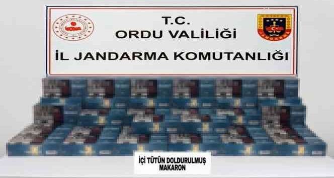 Jandarma ekiplerinden uyuşturucu ve kaçak tütün operasyonu