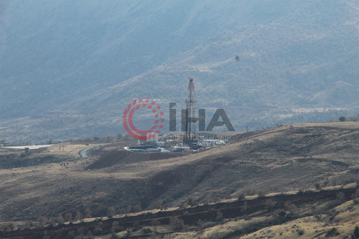 Terörden arındırılan Gabar Dağı&#039;ndan petrol fışkırdı