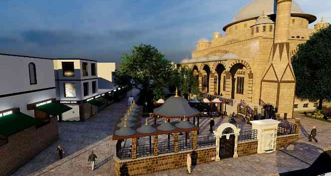 Rıdvan Paşa Camii’nde restorasyon başladı