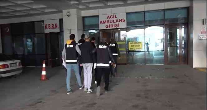 Organize suç örgütüne yönelik eş zamanlı operasyonlarda 5 şüpheli tutuklandı