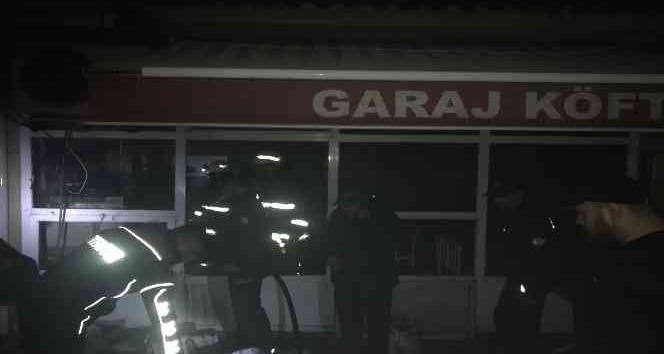 Uzunköprü’de lokantada yangın çıktı