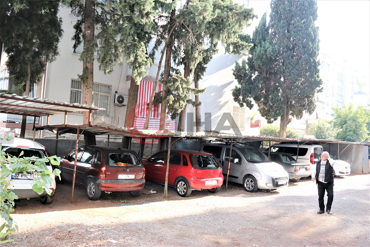 Antalya’da apartman sakinlerine komşu şoku