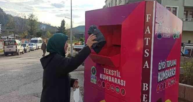 Fatsa’da giysi atıkları geri dönüşüme kazandırılacak