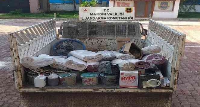 Kızıltepe’de hırsızlık yapan 3 şahıs jandarma ekiplerince yakalandı