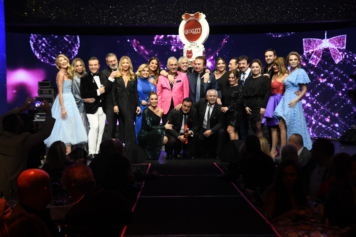 Quality of Magazine’in gecesinde yıldızlar geçidi