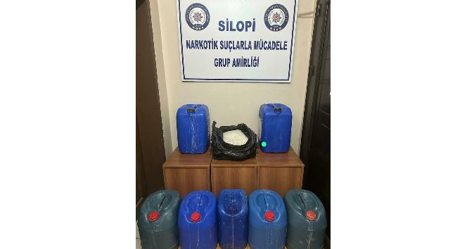 Silopi’de 220 kilogram metamfetamin ele geçirildi