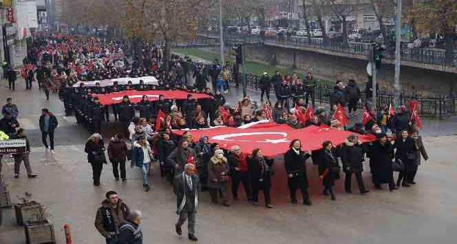 İlk kadın mitinginin yıldönümü etkinliği