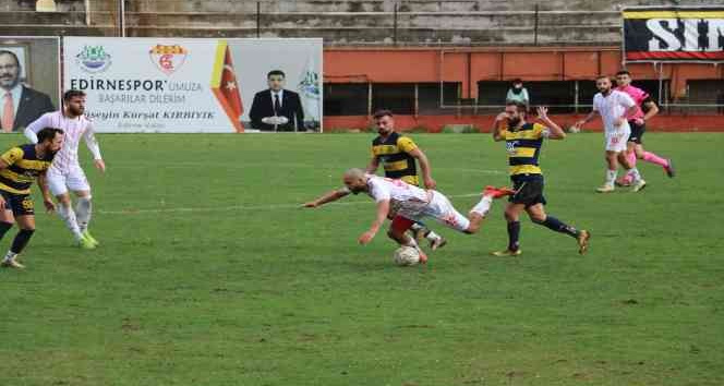 TFF 3. Lig: Edirnespor: 2 - Ağrı 1970 Spor: 1