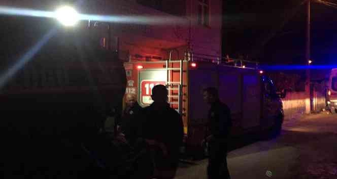 Baca yangını evde hasara neden oldu