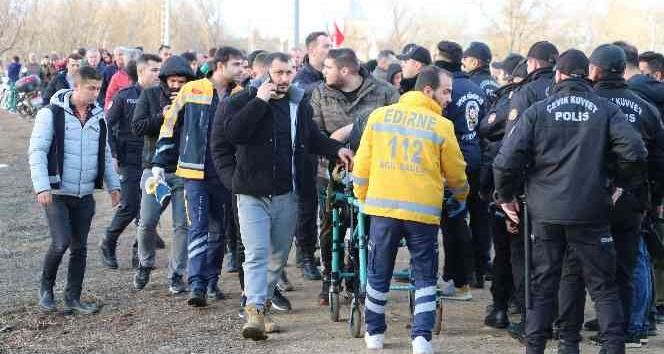 Edirne’de amatör ligde ortalık savaş alanına döndü