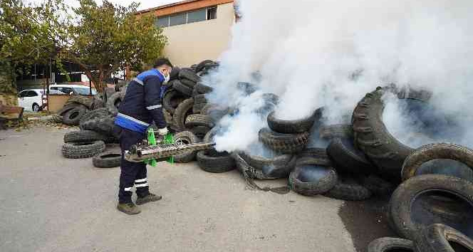 Kahramanmaraş’ta 220 ton lastik geri dönüşüme kazandırıldı