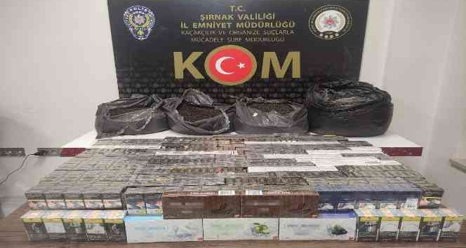 Şırnak’ta kaçakçılık ve asayiş operasyonu: 69 gözaltı