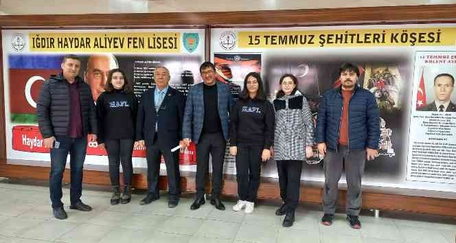 Haydar Aliyev törenle Haydar Aliyev Fen Lisesinde anıldı