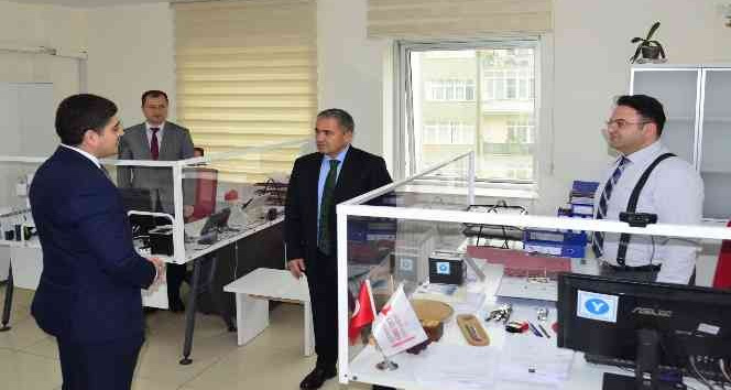 Vali Mete Buhara kamu kurumlarında inceleme yaptı