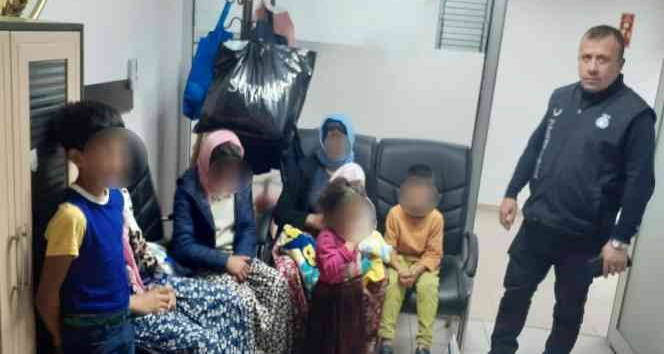 Ünye’de zabıta ekiplerinden çocukları dilendirenlere yönelik operasyon