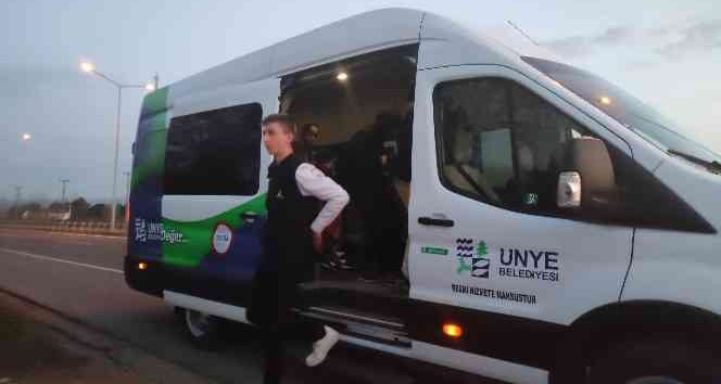 Ünye Belediyesi’nden amatör spora destek