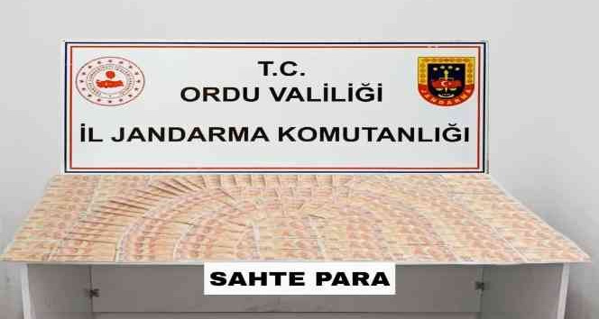 Ordu’da 181 adet 50 TL’lik sahte banknot ele geçirildi