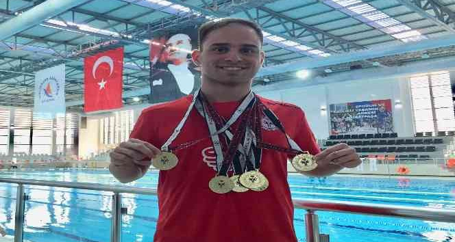 Engelleri yüzerek aştı, genç yaşında 120 madalya kazandı
