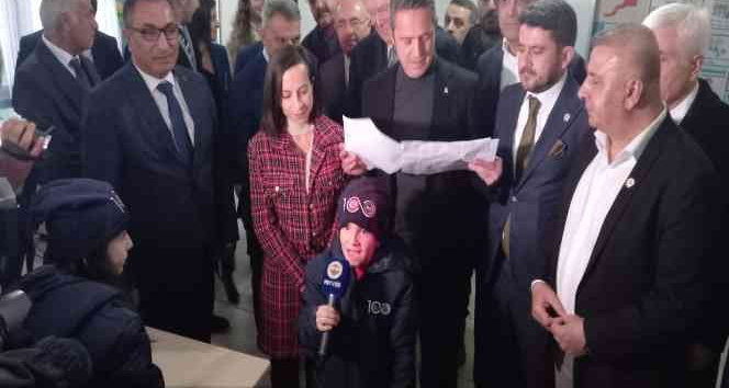 Başkan Ali Koç, Tunceli’de çocuklarla bir araya geldi